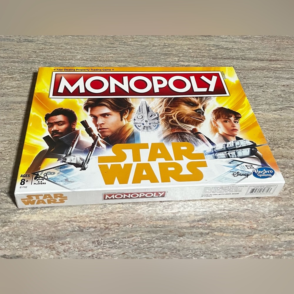 Monopoly Star Wars Board Game - Yellow Artwork
